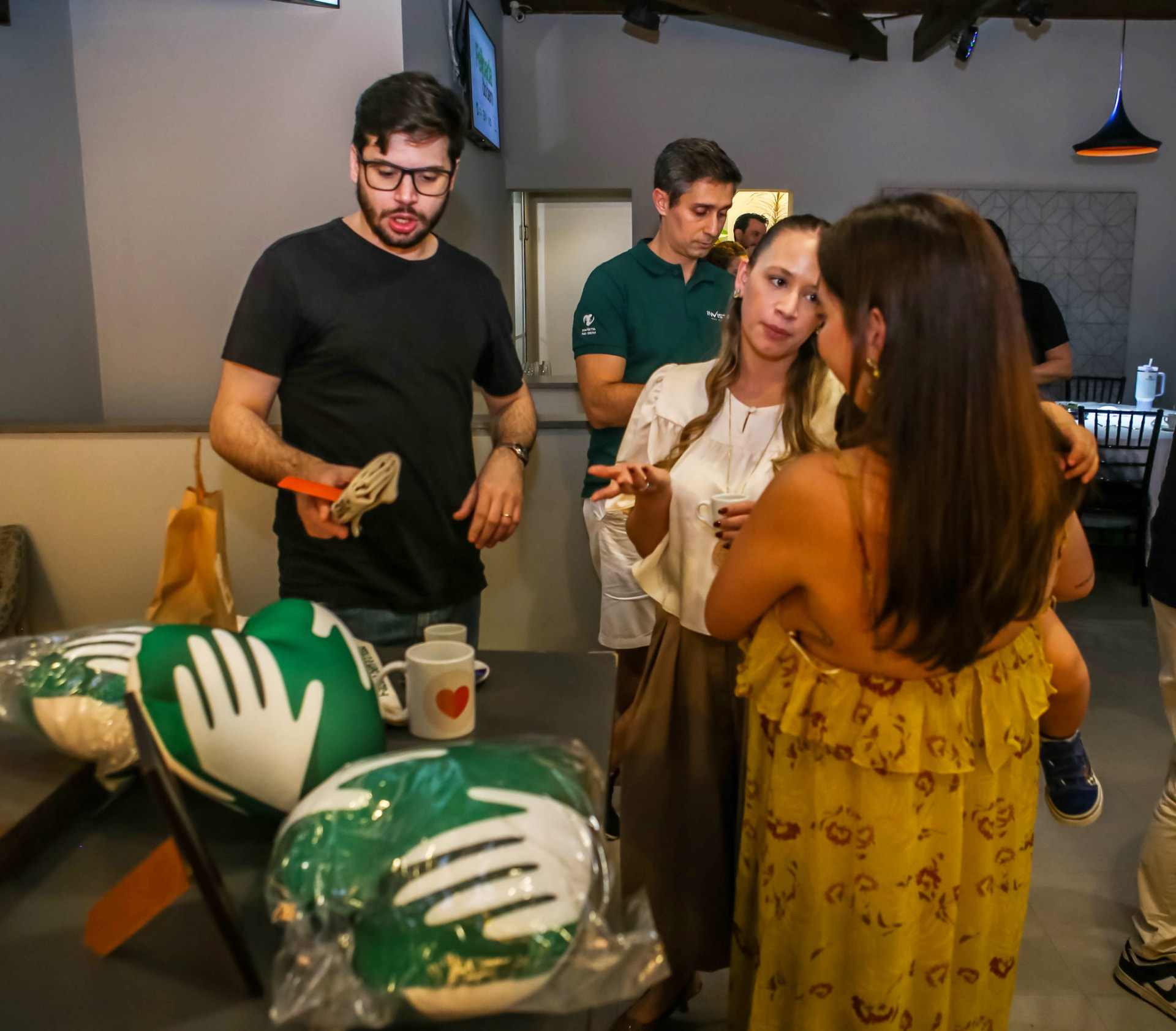 Registro 4 da Feijoada do Bem, evento de lançamento do leilão